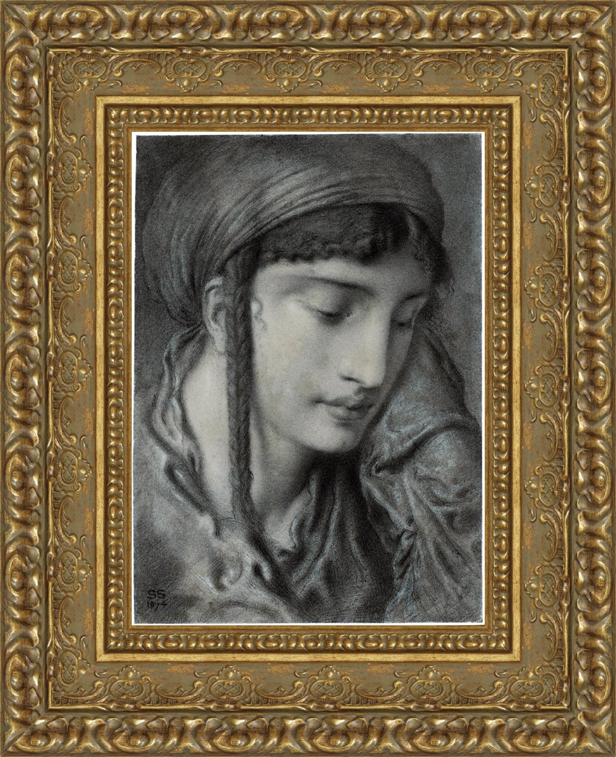 A Hebrew Girl Or A Hebrew Maiden – Simeon Solomon, 1870