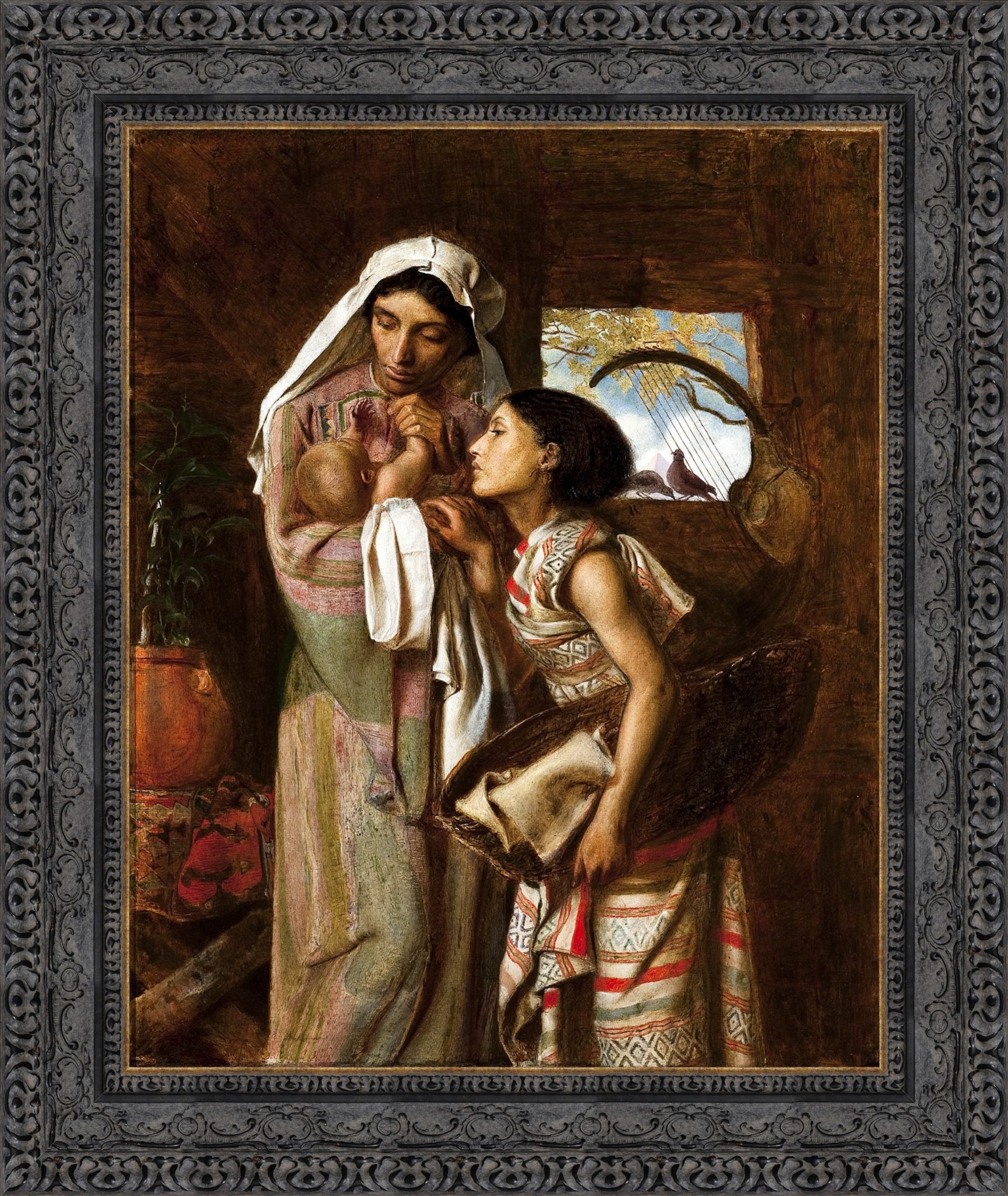 The Mother Of Moses – Simeon Solomon, 1860 - Canvas Classics