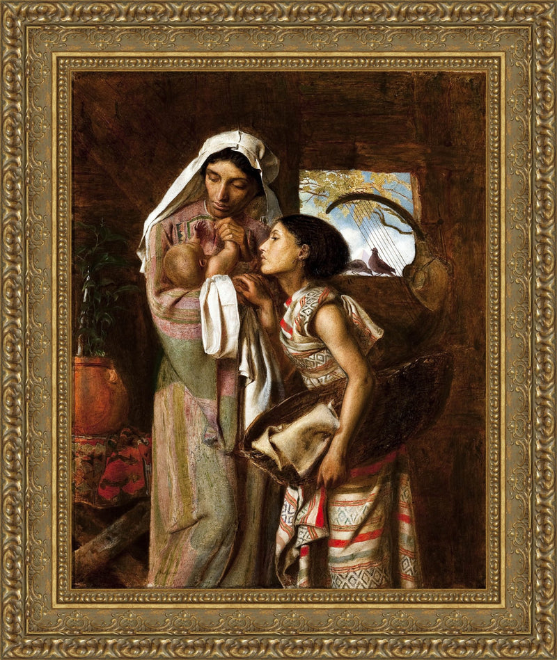The Mother Of Moses – Simeon Solomon, 1860