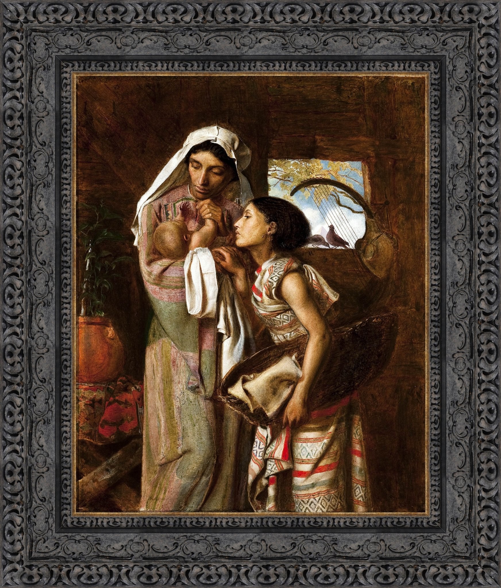 The Mother Of Moses – Simeon Solomon, 1860 - Canvas Classics