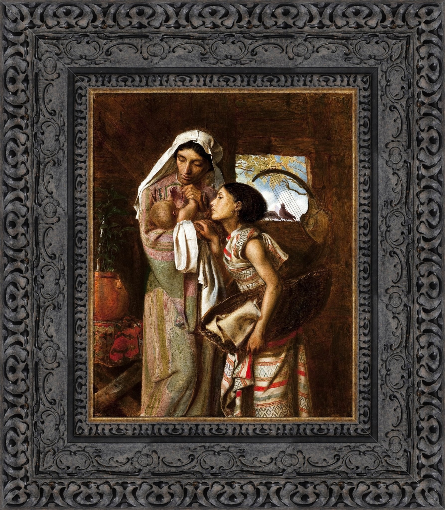 The Mother Of Moses – Simeon Solomon, 1860 - Canvas Classics