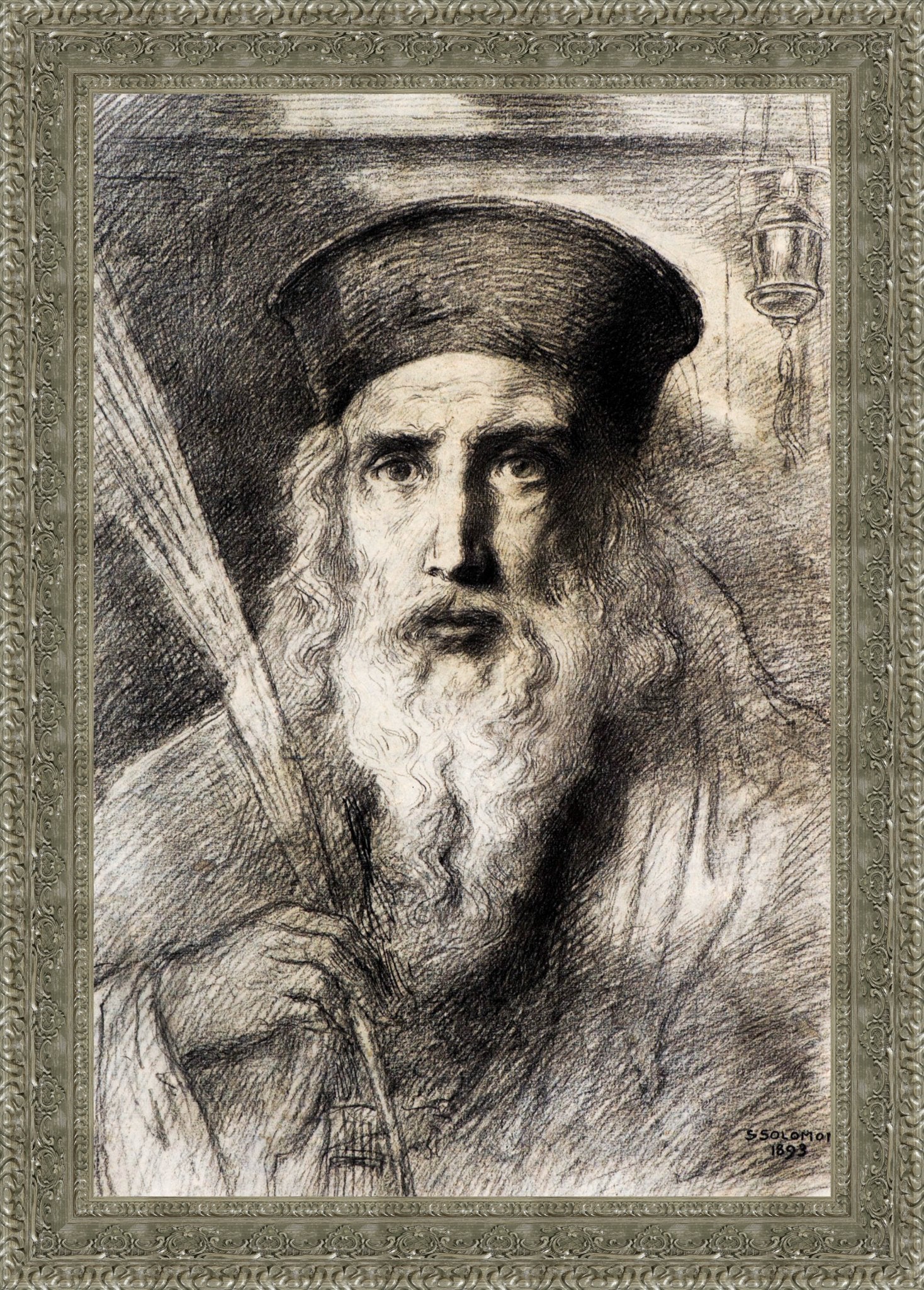 The Rabbi – Simeon Solomon, 1893 - Canvas Classics
