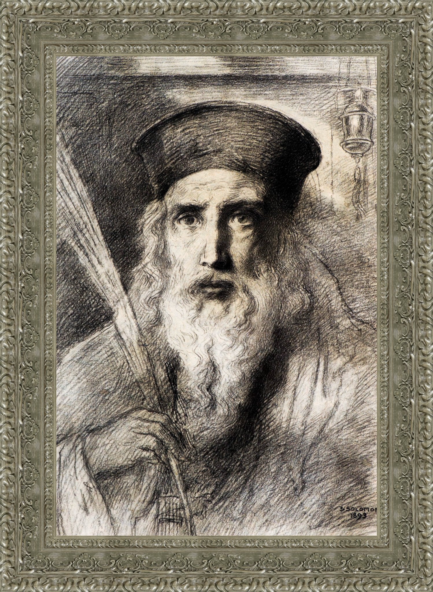 The Rabbi – Simeon Solomon, 1893 - Canvas Classics