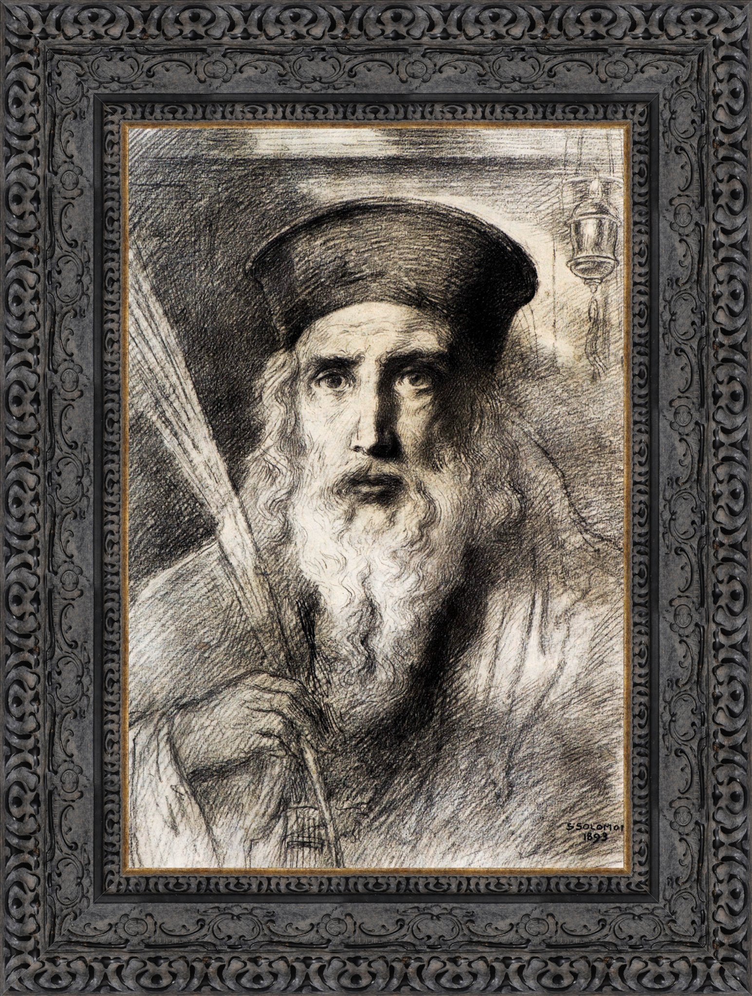 The Rabbi – Simeon Solomon, 1893 - Canvas Classics