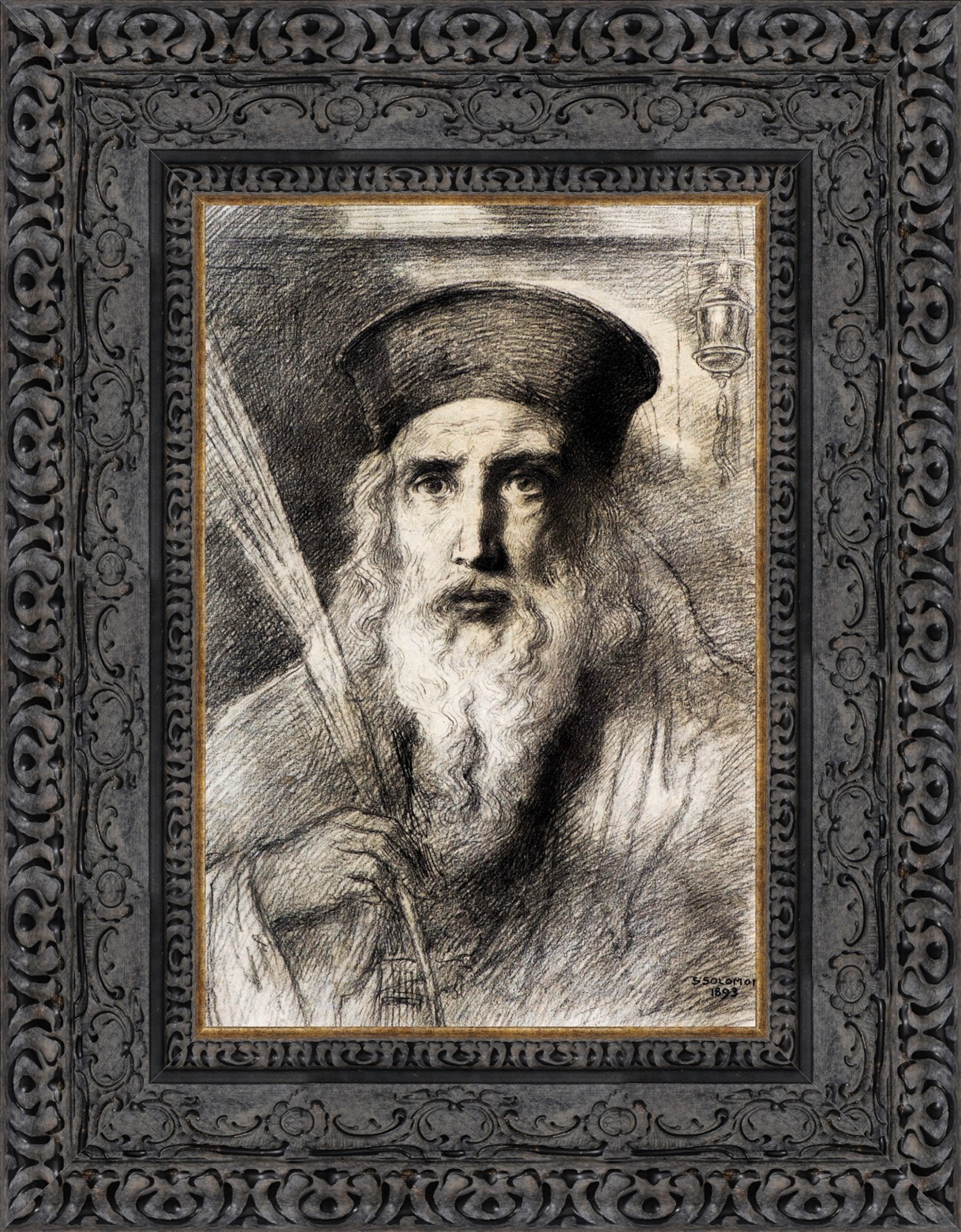 The Rabbi – Simeon Solomon, 1893 - Canvas Classics