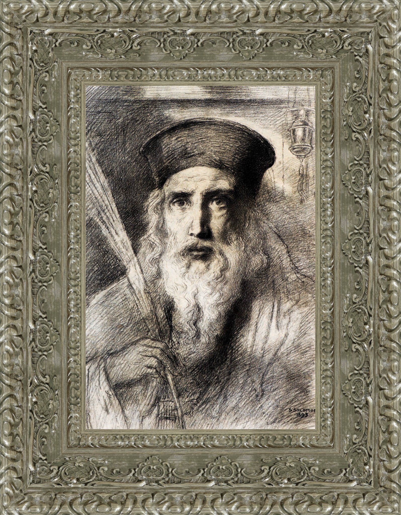 The Rabbi – Simeon Solomon, 1893 - Canvas Classics