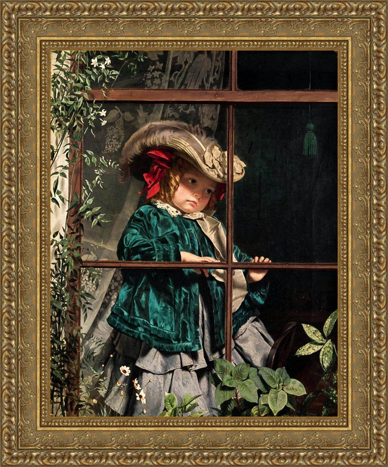 No Walk Today – Sophie Anderson, 1856