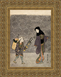 Gold frame
