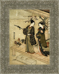 Silver frame