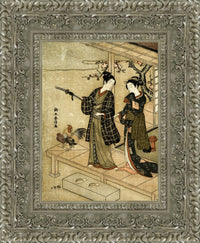 Silver frame
