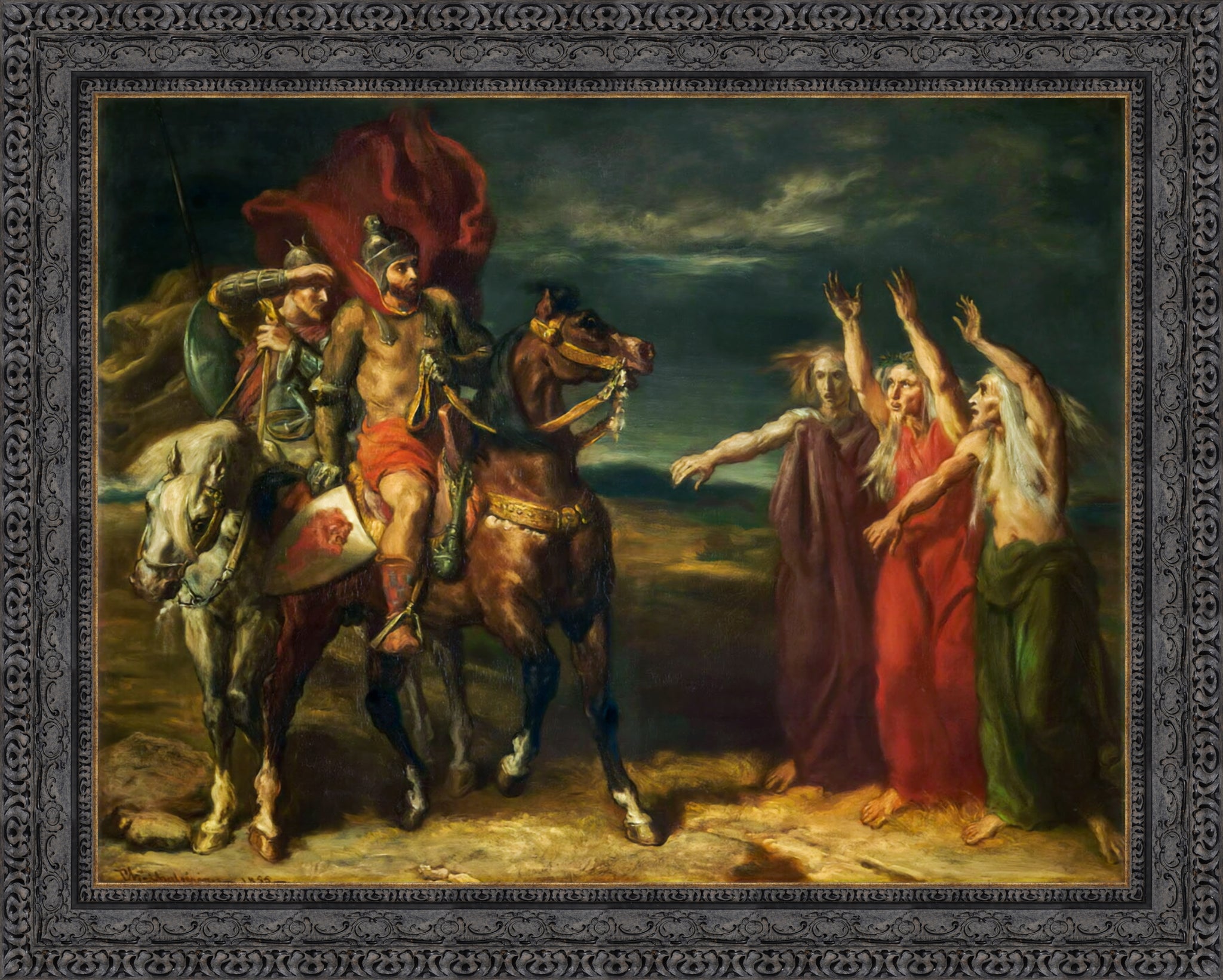 Macbeth and the Three Witches