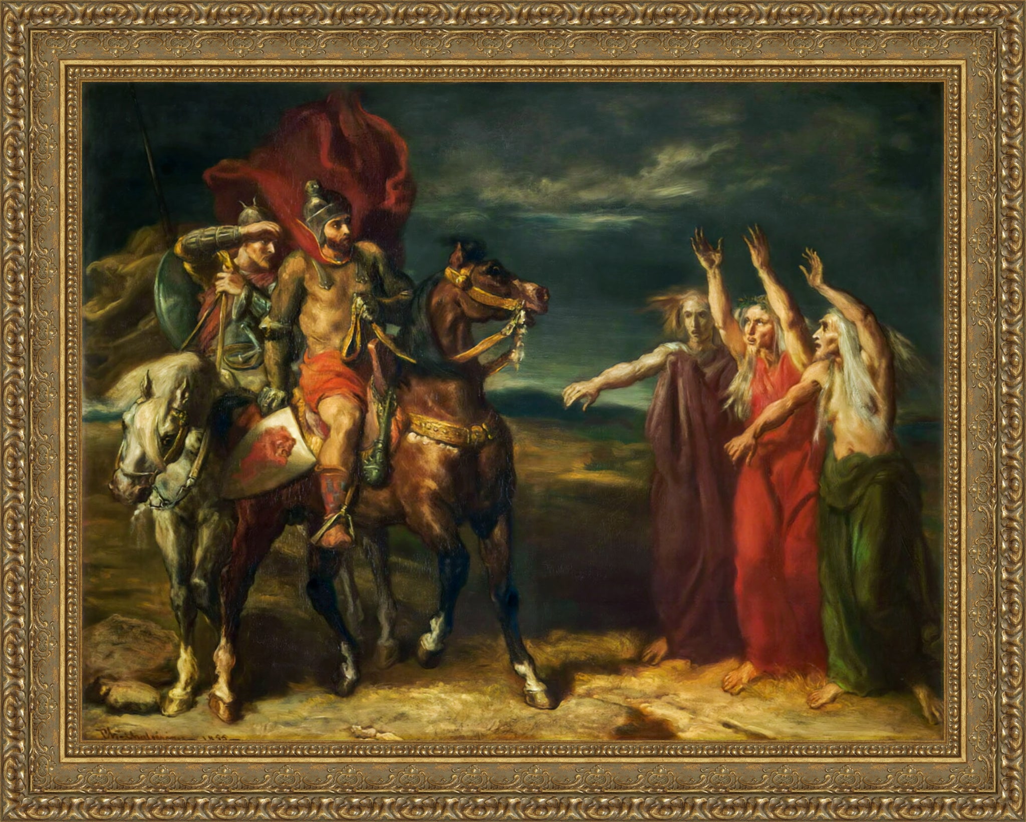 Macbeth and the Three Witches