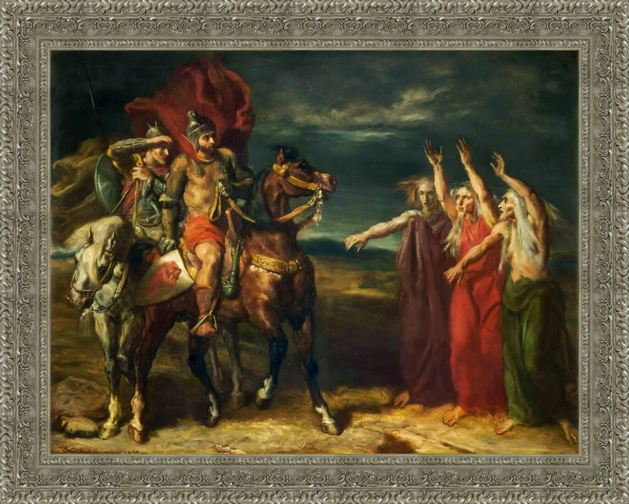 Macbeth and the Three Witches