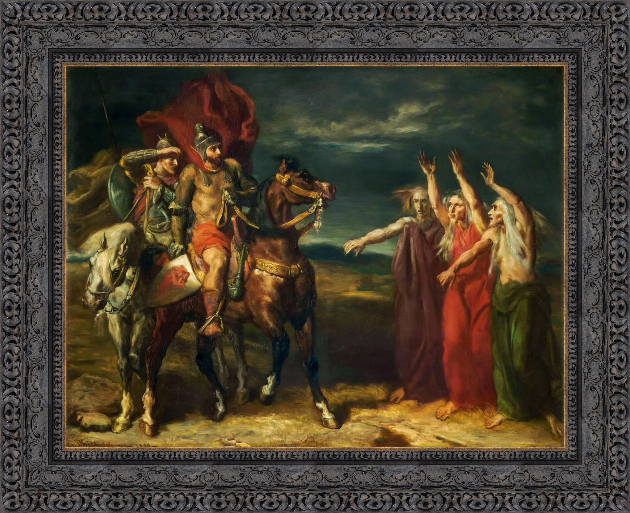 Macbeth and the Three Witches