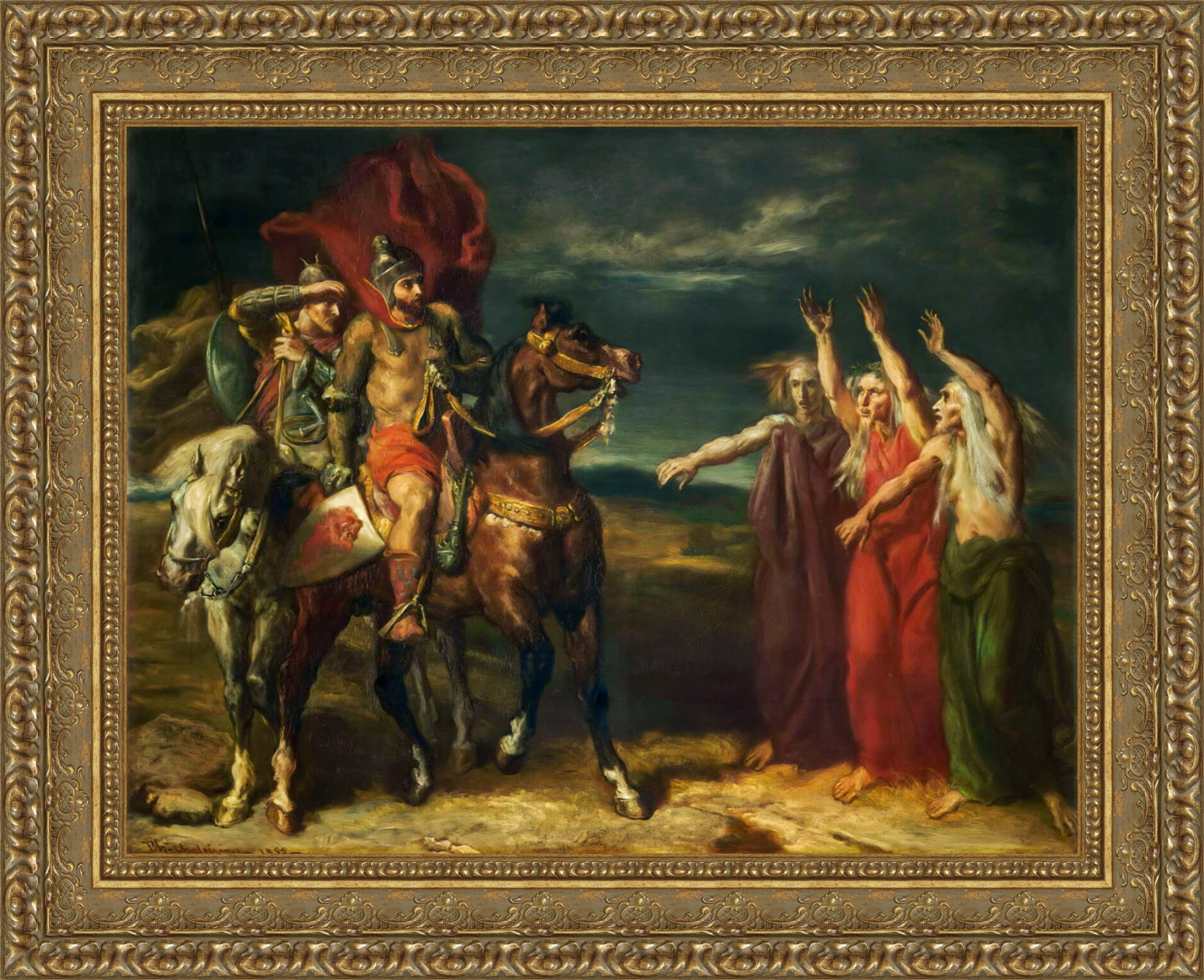 Macbeth and the Three Witches