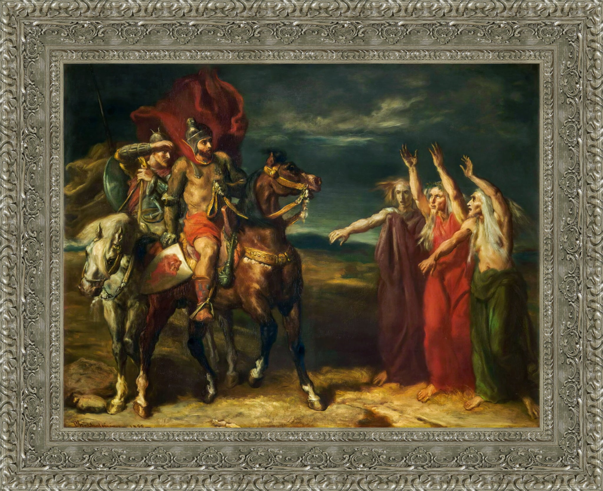 Macbeth and the Three Witches