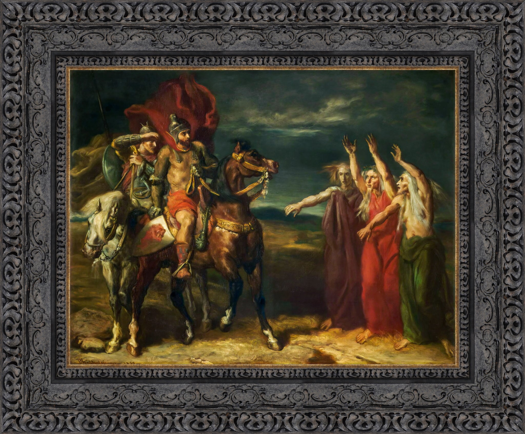 Macbeth and the Three Witches