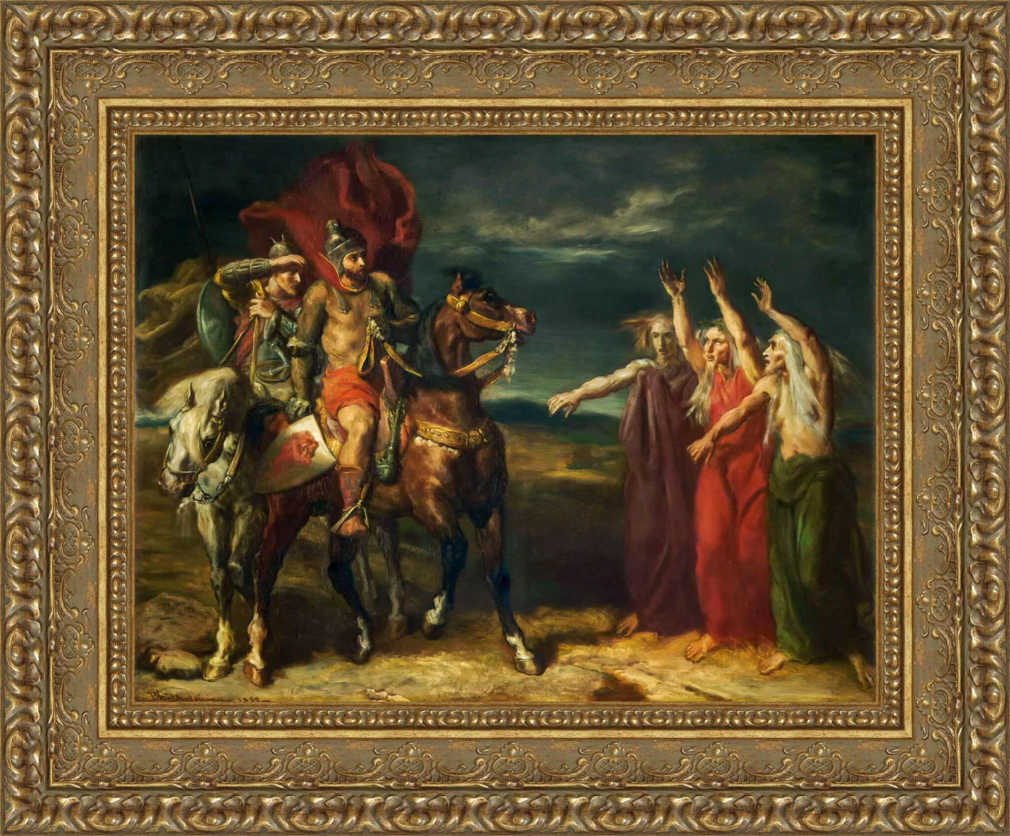 Macbeth and the Three Witches