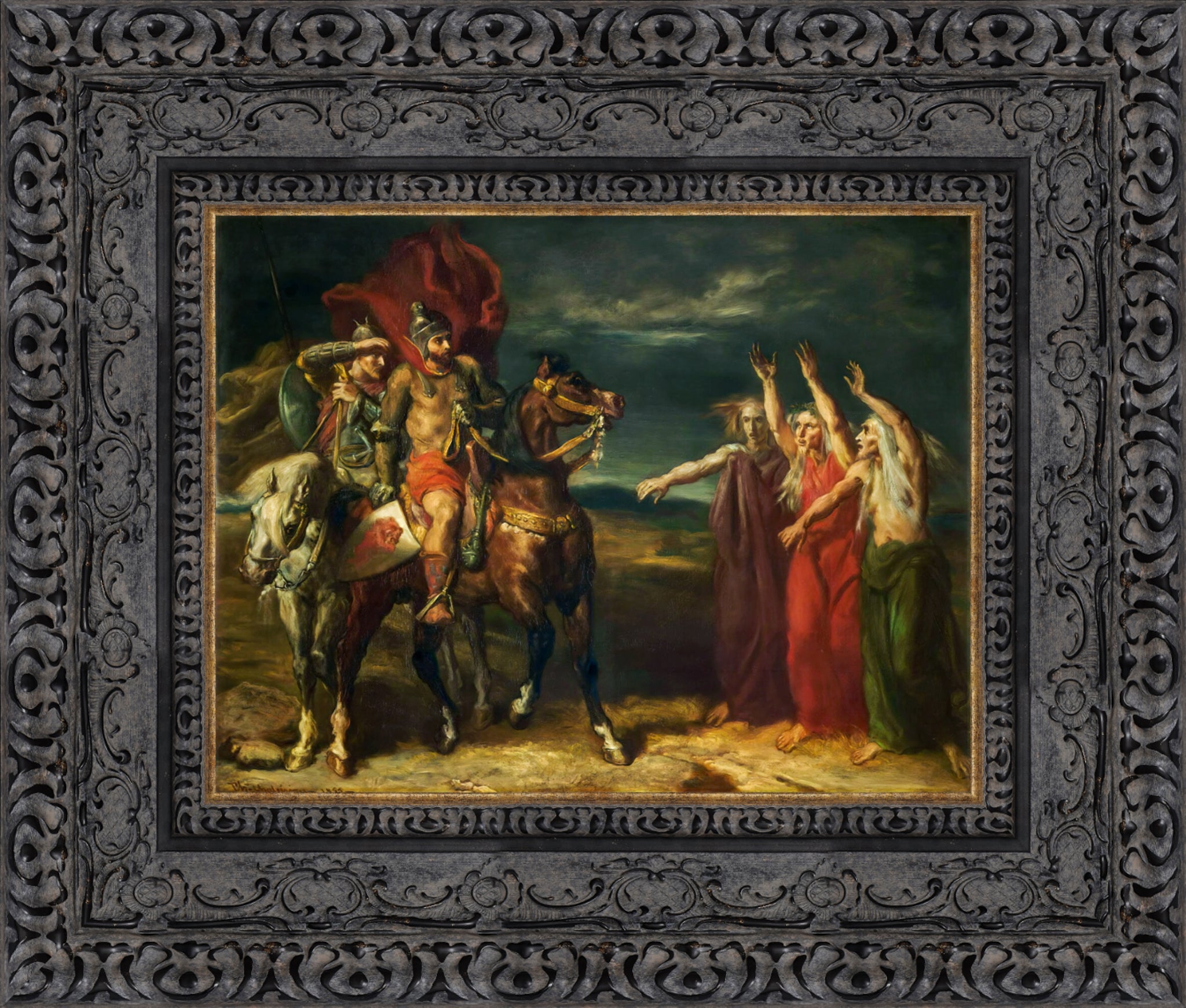 Macbeth and the Three Witches