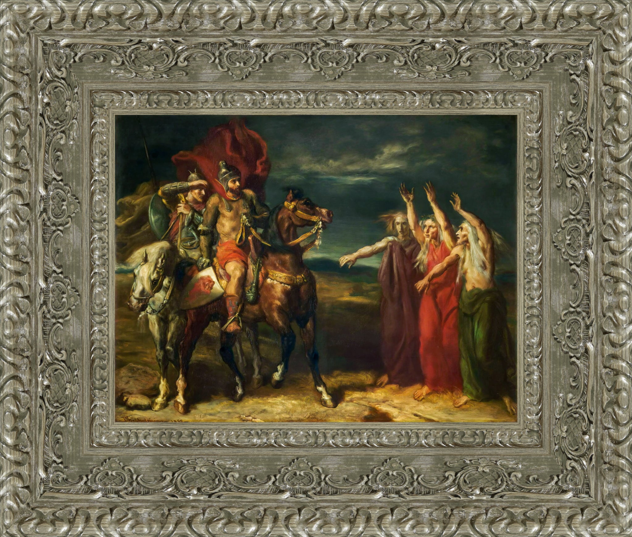 Macbeth and the Three Witches