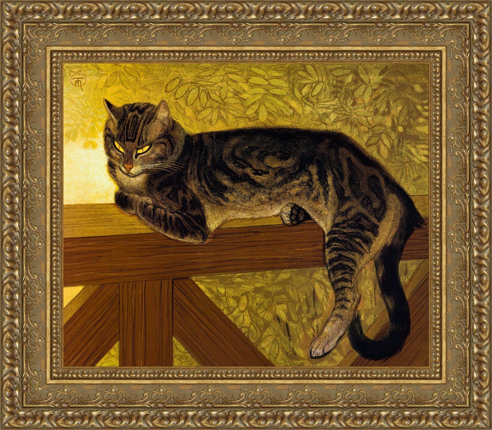 Cat On A Balustrade – Théophile Steinlen, 1909
