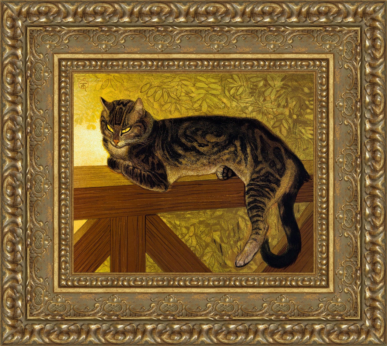 Cat On A Balustrade – Théophile Steinlen, 1909
