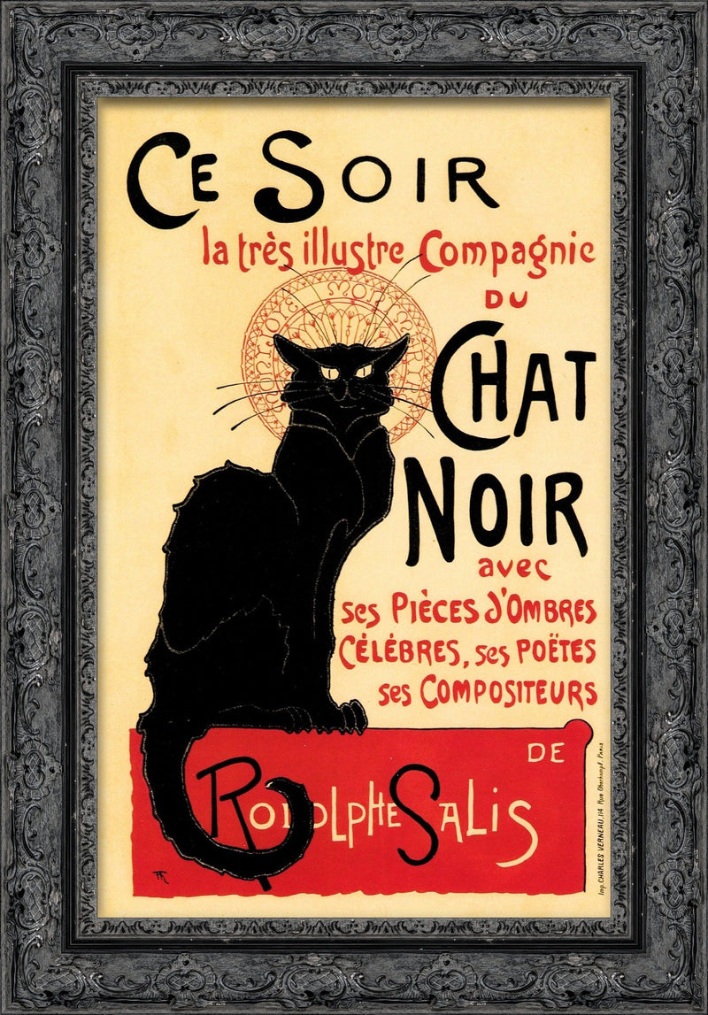 Chat Noir – Théophile Steinlen, 1896