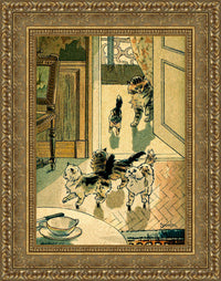 Gold frame
