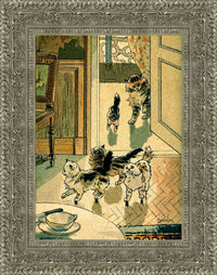 Silver frame