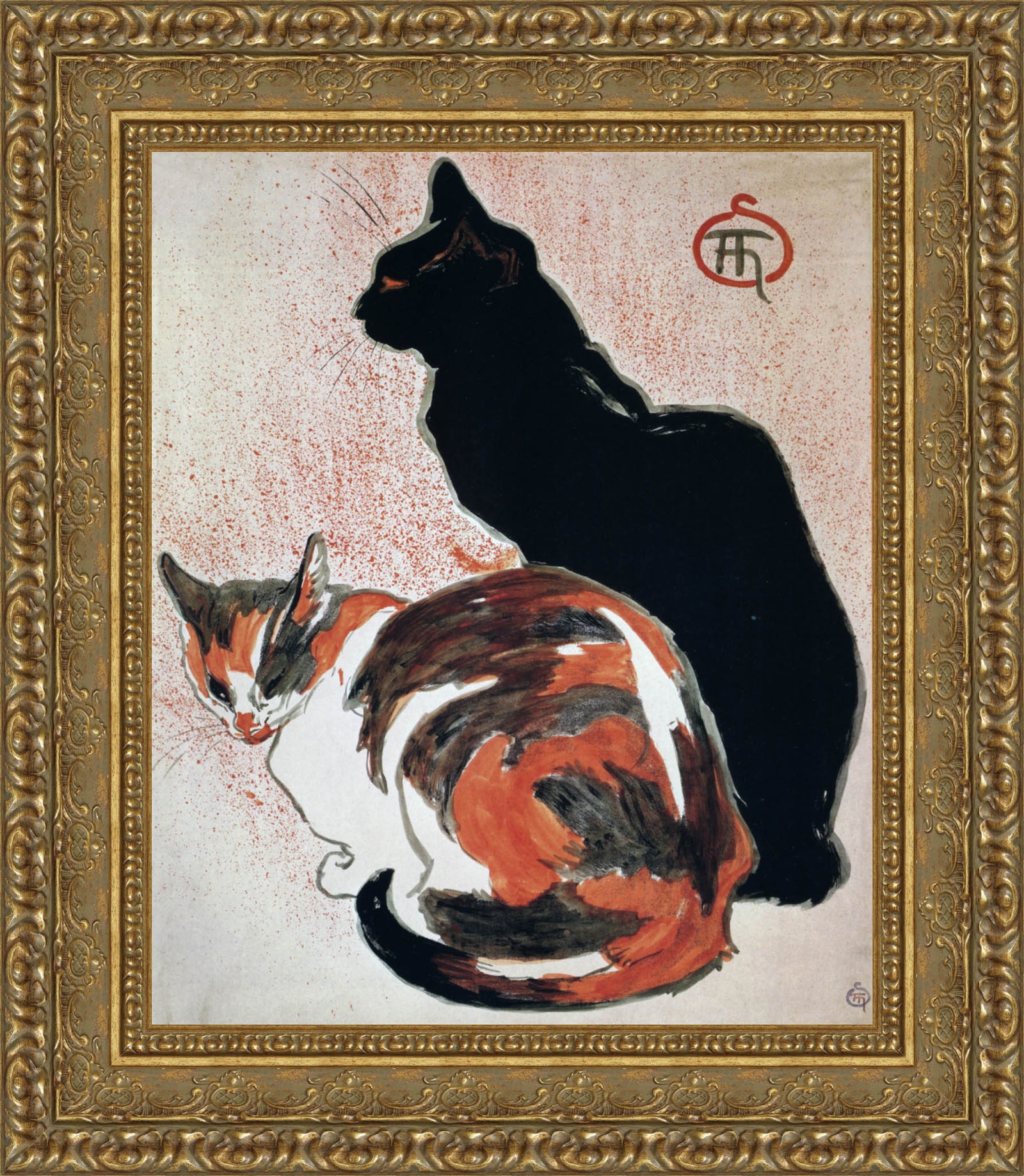 Two Cats – Théophile Steinlen, 1894