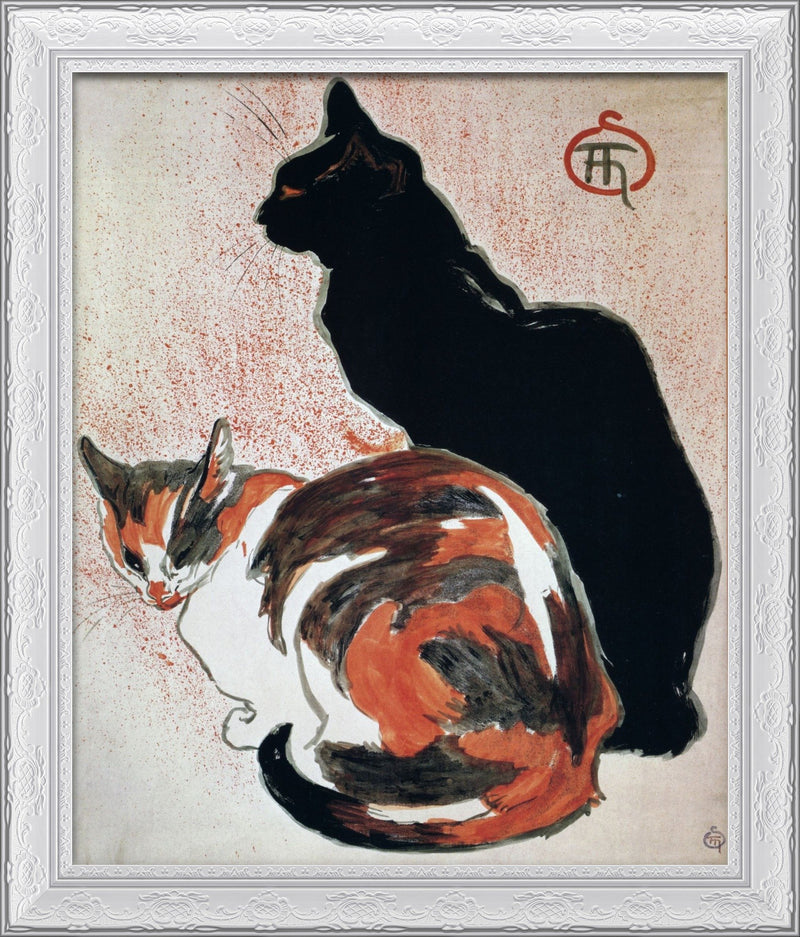 Two Cats – Théophile Steinlen, 1894
