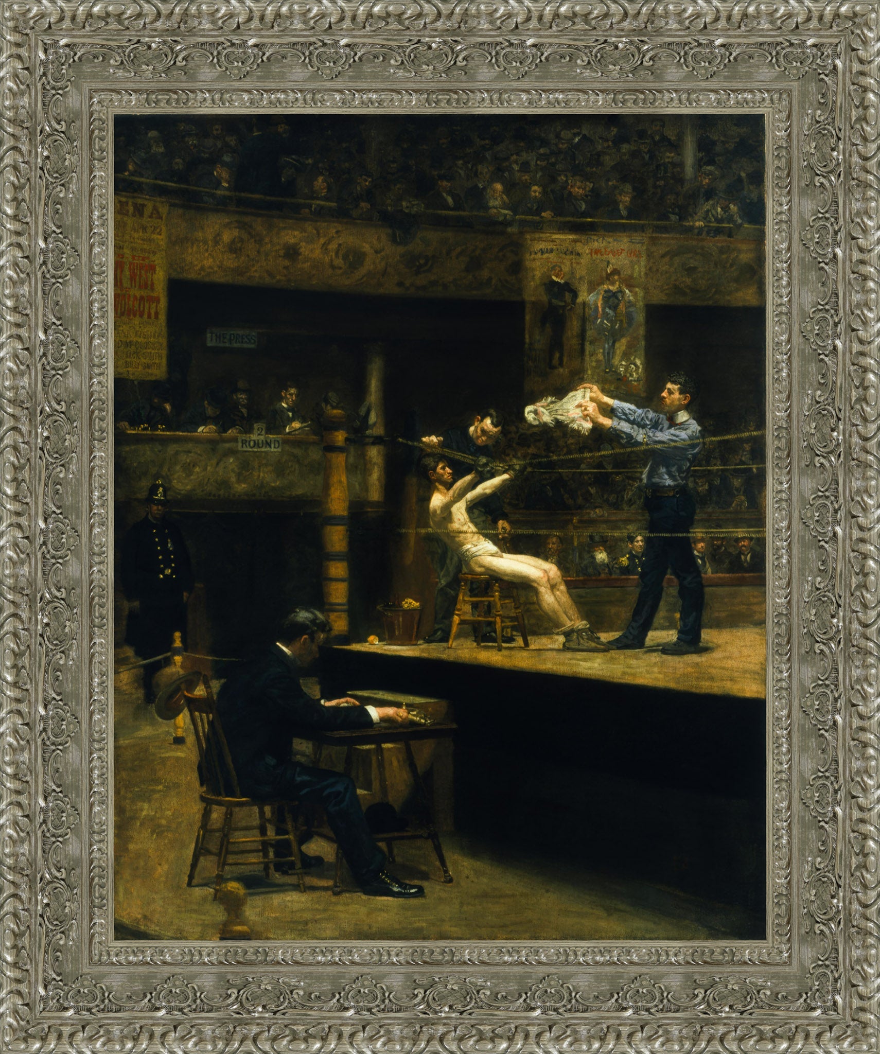 Between Rounds – Thomas Eakins, 1899 - Canvas Classics