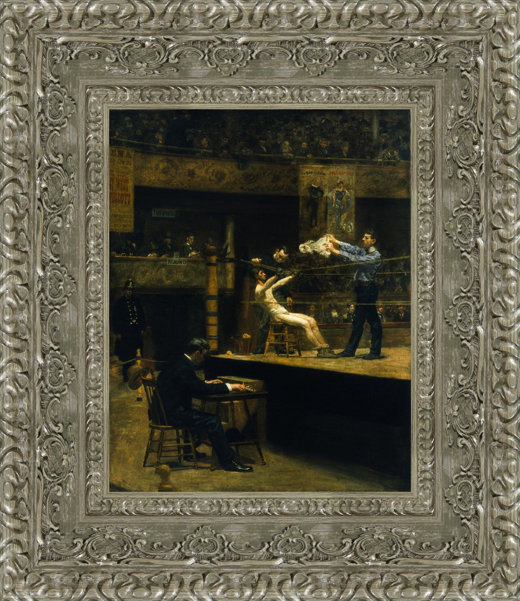 Between Rounds – Thomas Eakins, 1899 - Canvas Classics
