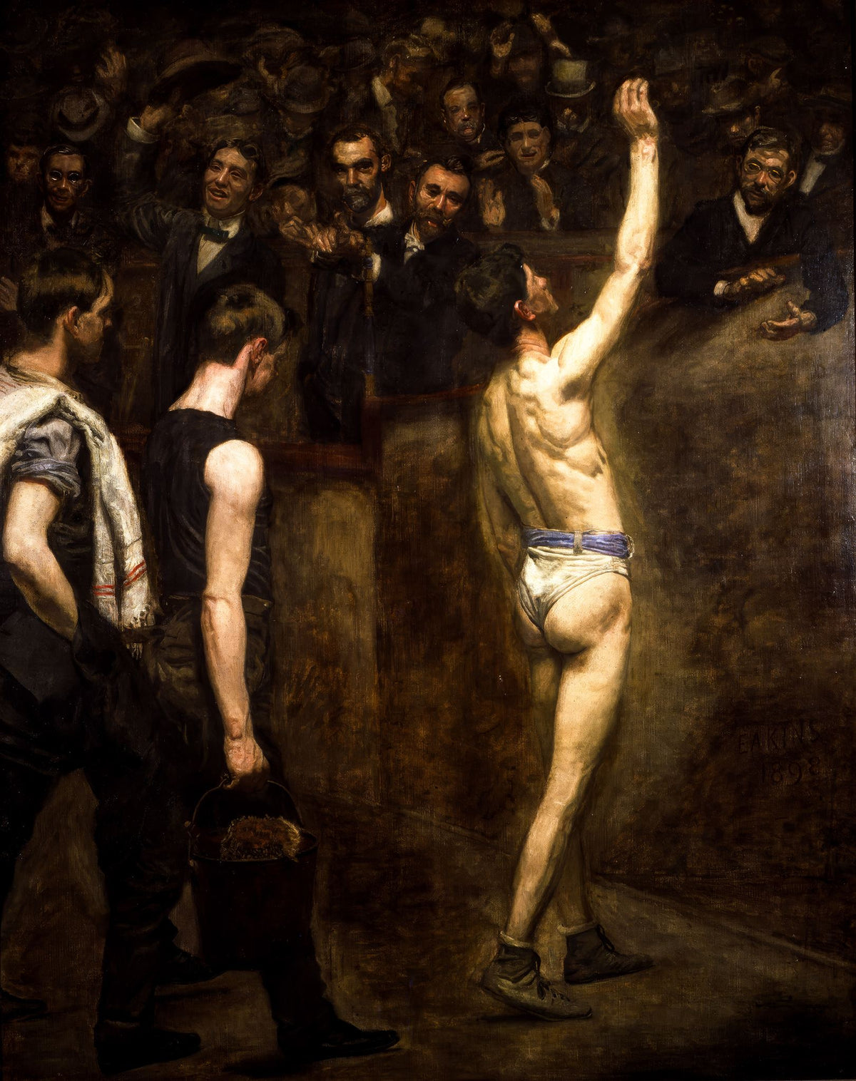 Salutat – Thomas Eakins, 1898, framed