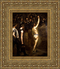 Gold frame