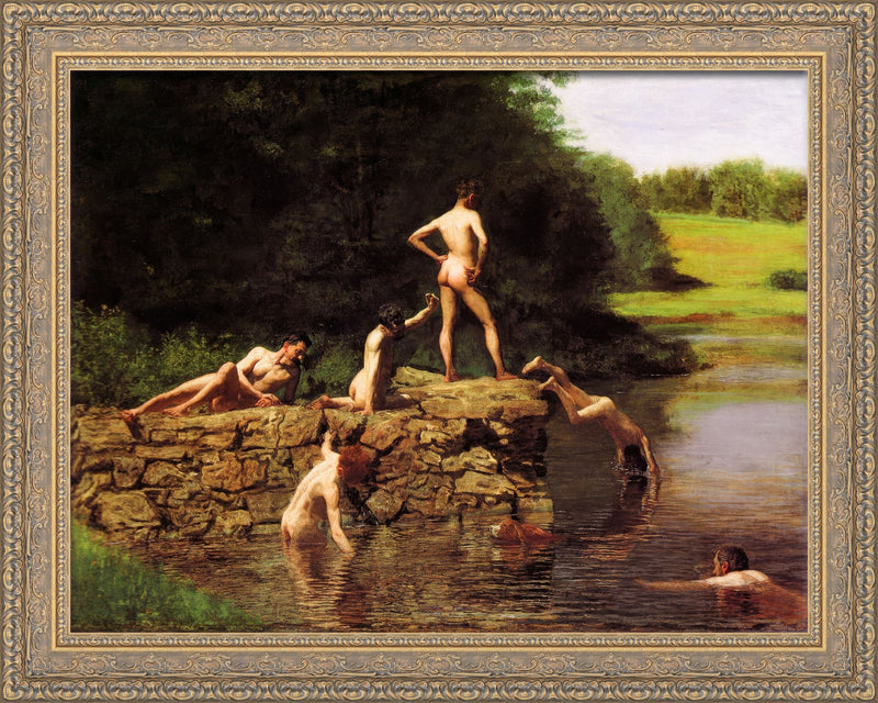 The Swimming Hole – Thomas Eakins, 1884–1885