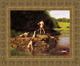 The Swimming Hole – Thomas Eakins, 1884–1885