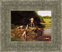 Silver frame