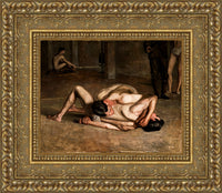Gold frame
