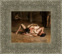 Silver frame