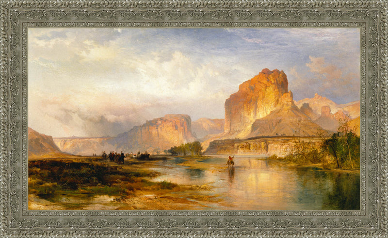 Cliffs of Green River – Thomas Moran, 1874