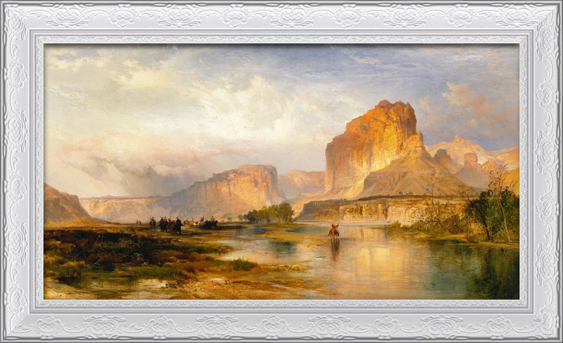 Cliffs of Green River – Thomas Moran, 1874
