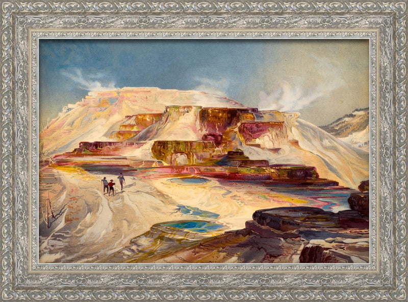 Hot Springs of Gardiner's River, Yellowstone – Thomas Moran, 1872