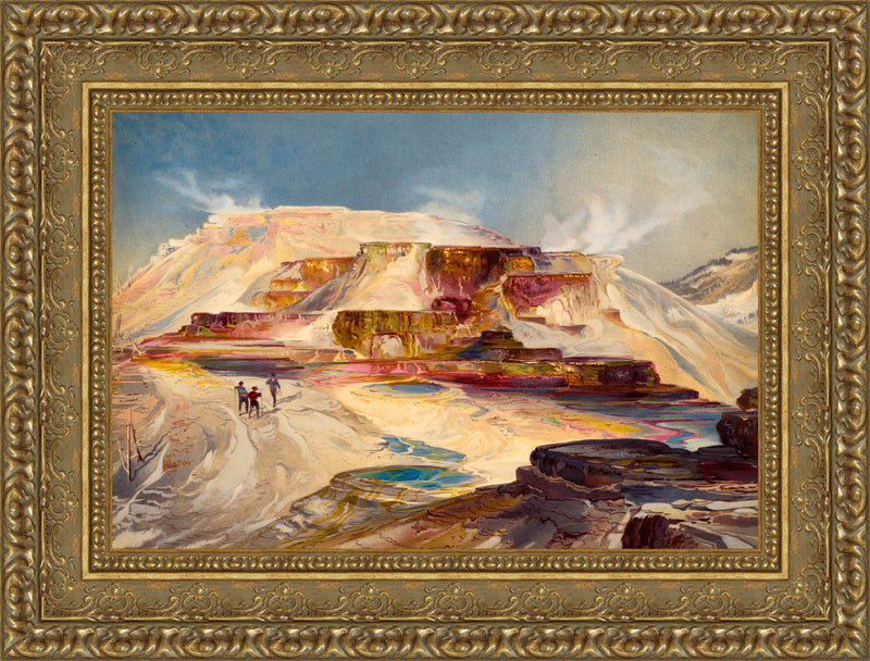 Hot Springs of Gardiner's River, Yellowstone – Thomas Moran, 1872