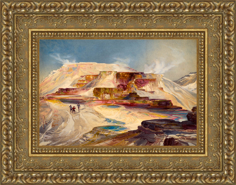 Hot Springs of Gardiner's River, Yellowstone – Thomas Moran, 1872