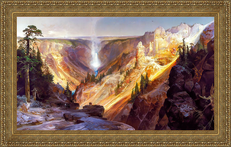 The Grand Canyon of the Yellowstone – Thomas Moran, 1872