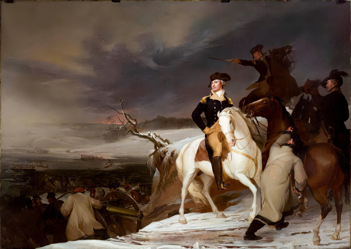 Passage of the Delaware – Thomas Sully, 1819, framed