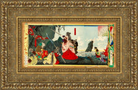 Gold frame
