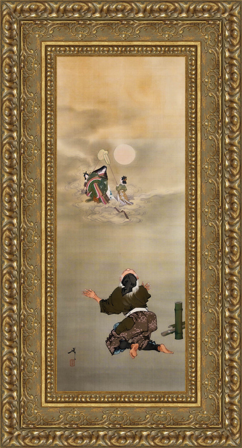 Received Back into the Moon Palace – Tsukioka Yoshitoshi, 1888