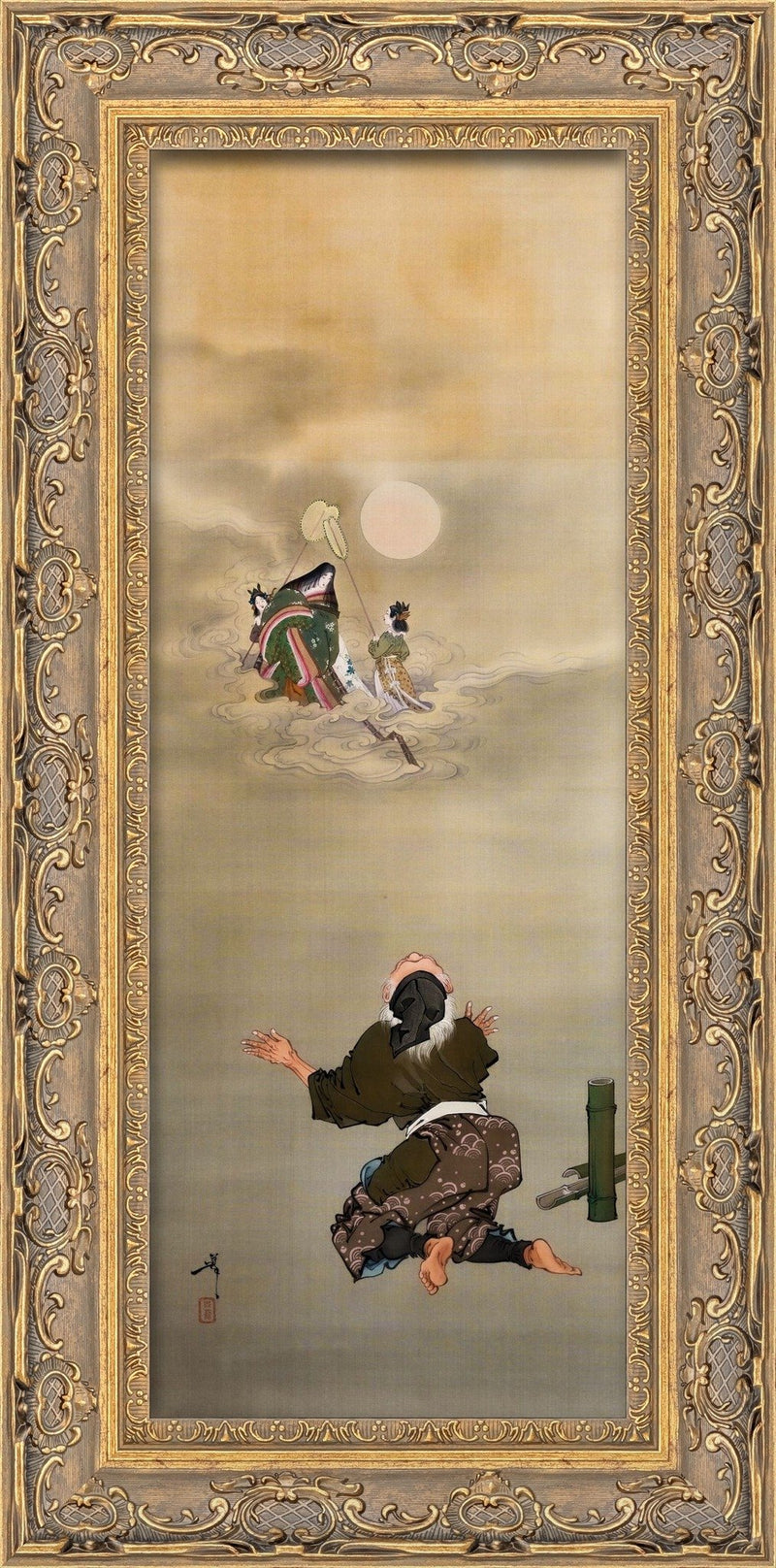 Received Back into the Moon Palace – Tsukioka Yoshitoshi, 1888